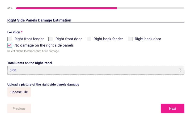 StormWise Hail Damage Car Repair Cost Calculator Step 3