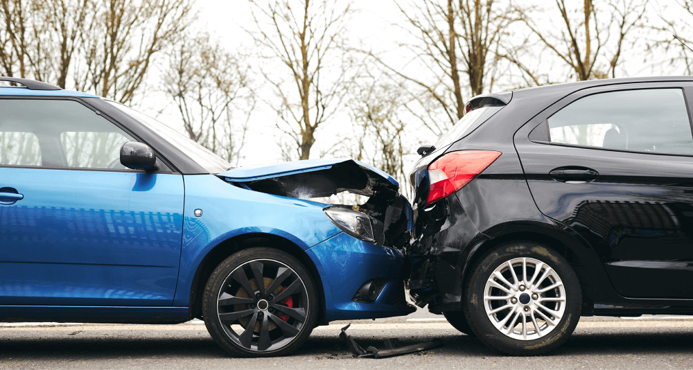minor car collision